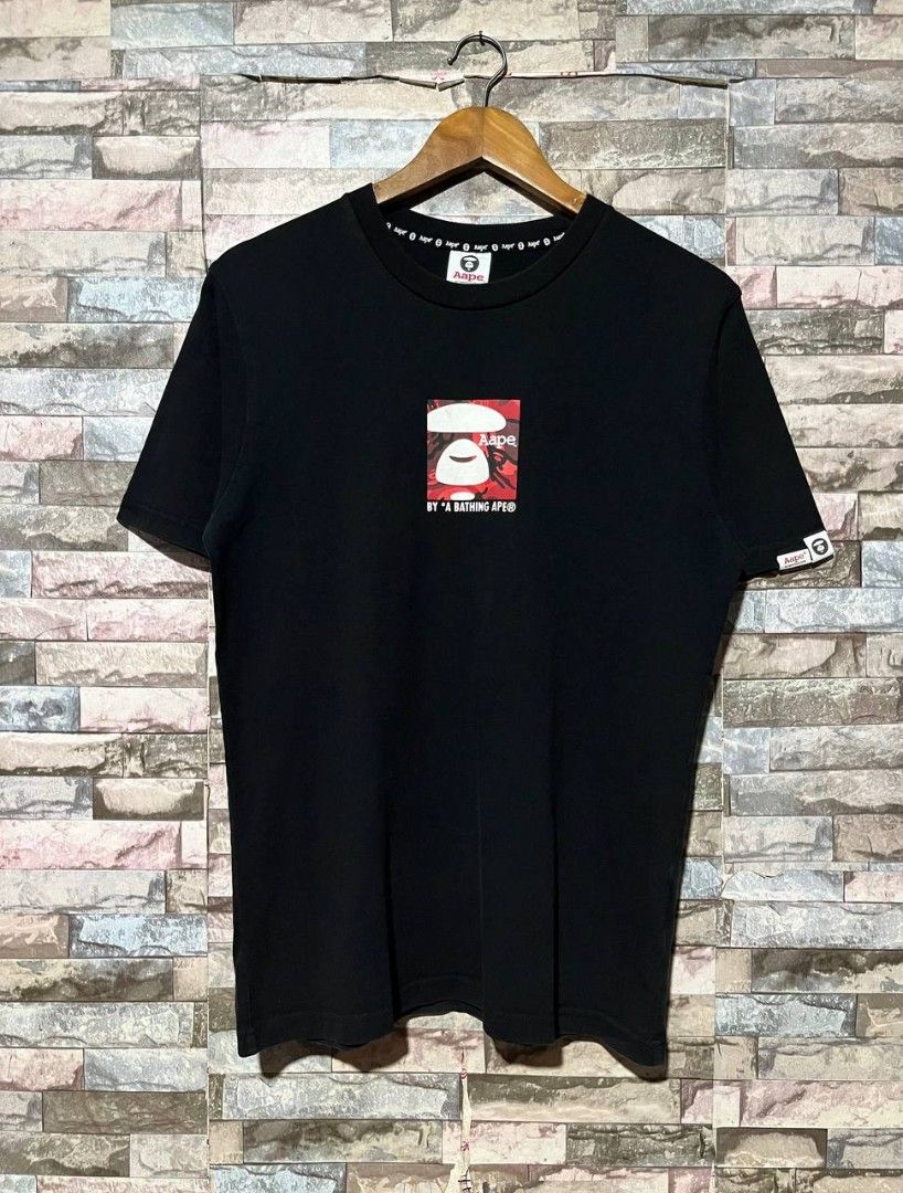 AAPE BY A BATHING APE SHIRT (Category: Tshirts & Polo Shirts ) located in Caloocan City. Submitted by wewearworn (Listing ID 1469593793, Image 1). Description: Medium Best Fit 19.5 x 27 Excellent No Issues 9.5/10 Color Rate.