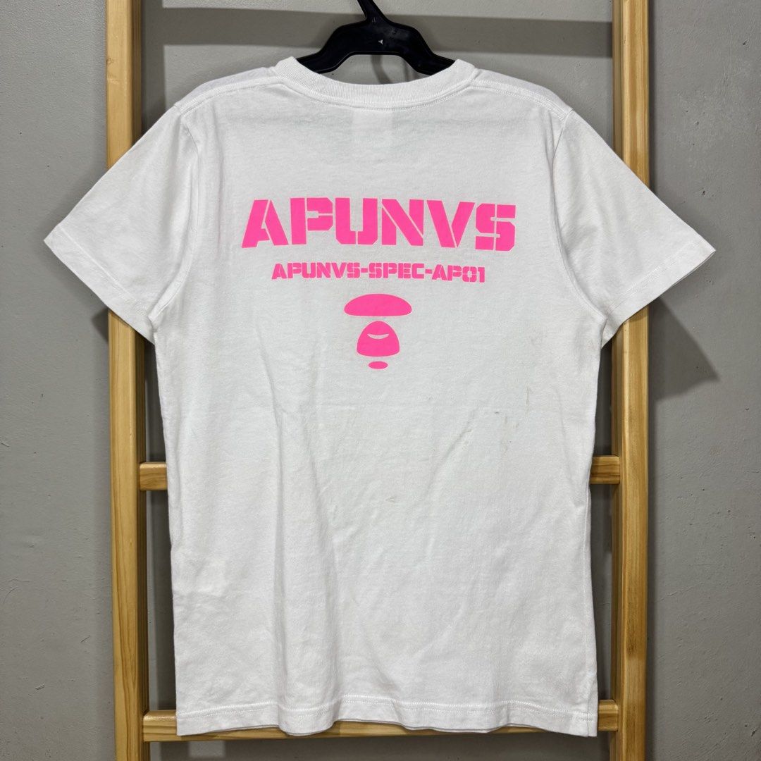 AAPE t-shirt (Category: Shirts) located in Valenzuela. Submitted by thriftynanay88 (Listing ID 1469637563, Image 2). Description: Size XXS on tag kinda runs big.