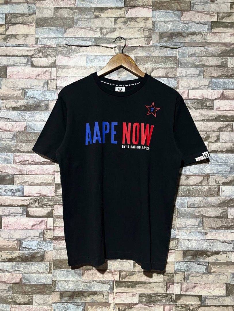 AAPE UNVS TEE (Category: Tshirts & Polo Shirts ) located in Caloocan City. Submitted by wewearworn (Listing ID 1469593441, Image 1). Description: Medium Best Fit 20 x 26.5 Excellent No Issues 9.5/10 Color Rate.
