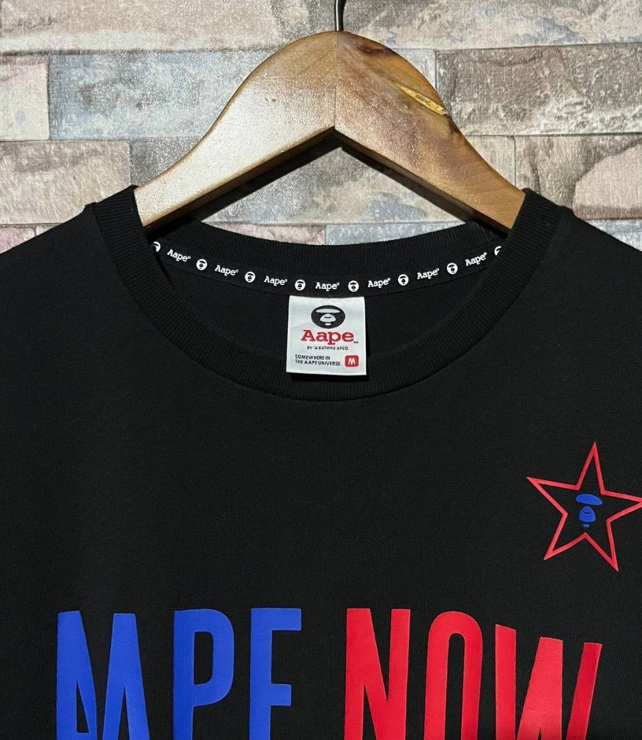 AAPE UNVS TEE (Category: Tshirts & Polo Shirts ) located in Caloocan City. Submitted by wewearworn (Listing ID 1469593441, Image 3). Description: Medium Best Fit 20 x 26.5 Excellent No Issues 9.5/10 Color Rate.