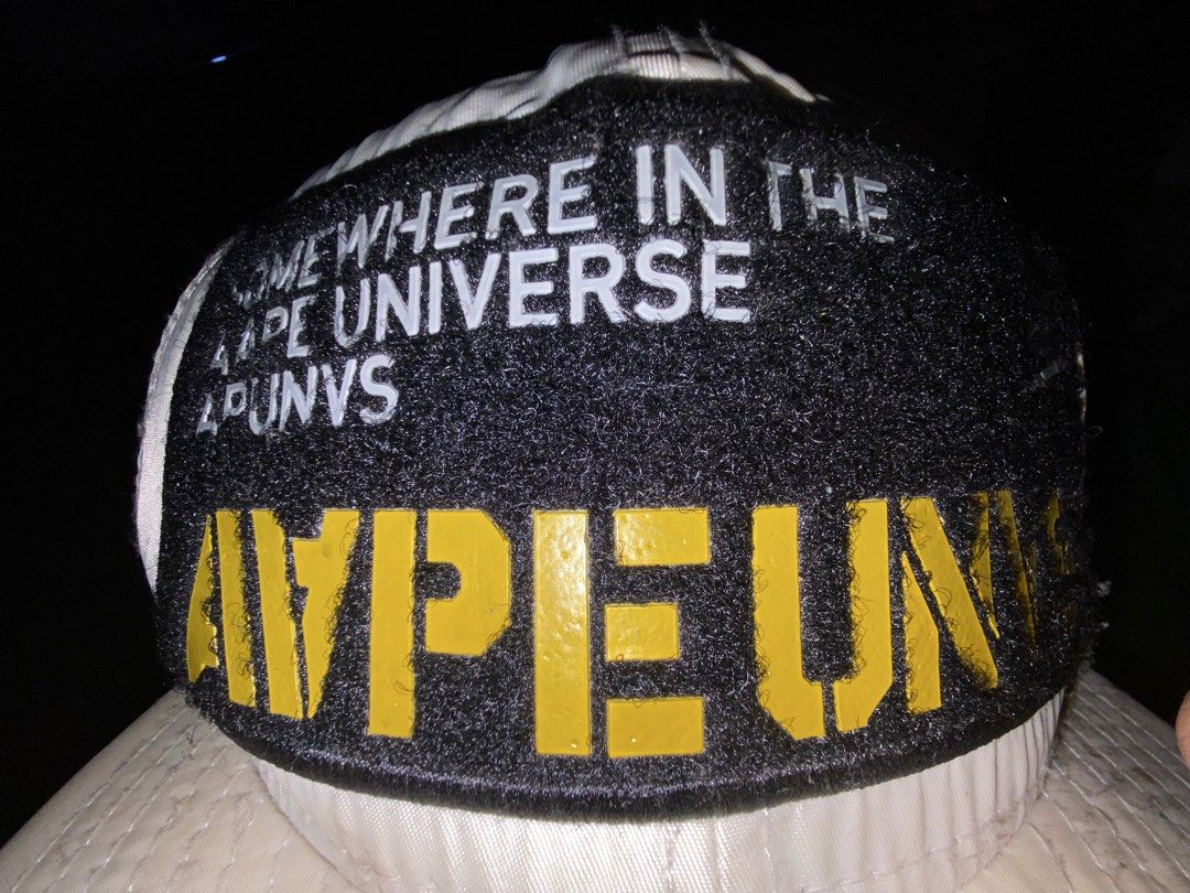 AAPE X NEW ERA??! (Category: Caps & Hats) located in Manila. Submitted by eddzyyyy (Listing ID 1469701094, Image 2). Description: Thrifted loc: marikina.