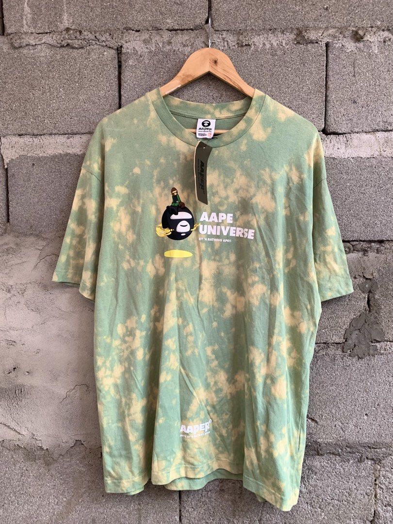Aaper by a bathing ape Tie dye Shirt (Category: Tshirts & Polo Shirts ) located in Tacurong. Submitted by mwloots04 (Listing ID 1469632869, Image 1). Description: Excellent condition As new with hangtag No issues 9.9/10 Colorrate Dimes: 23x30.5.