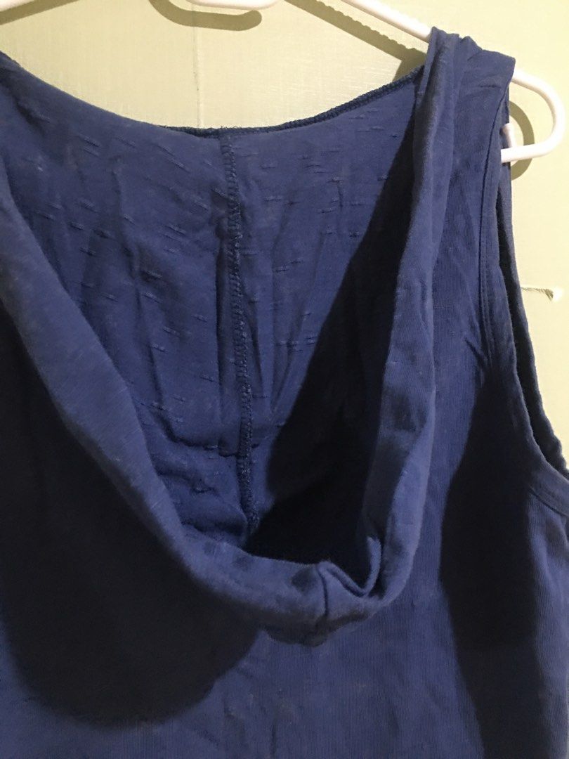 Abercrombie & Fitch Blue Tank Top (Category: Sleeveless) located in Cabuyao City. Submitted by 4everblooms (Listing ID 1469749574, Image 3). Description: - Style: Blue sleeveless top with scoop neck and relaxed fit - Material: Soft and comfortable fabric .