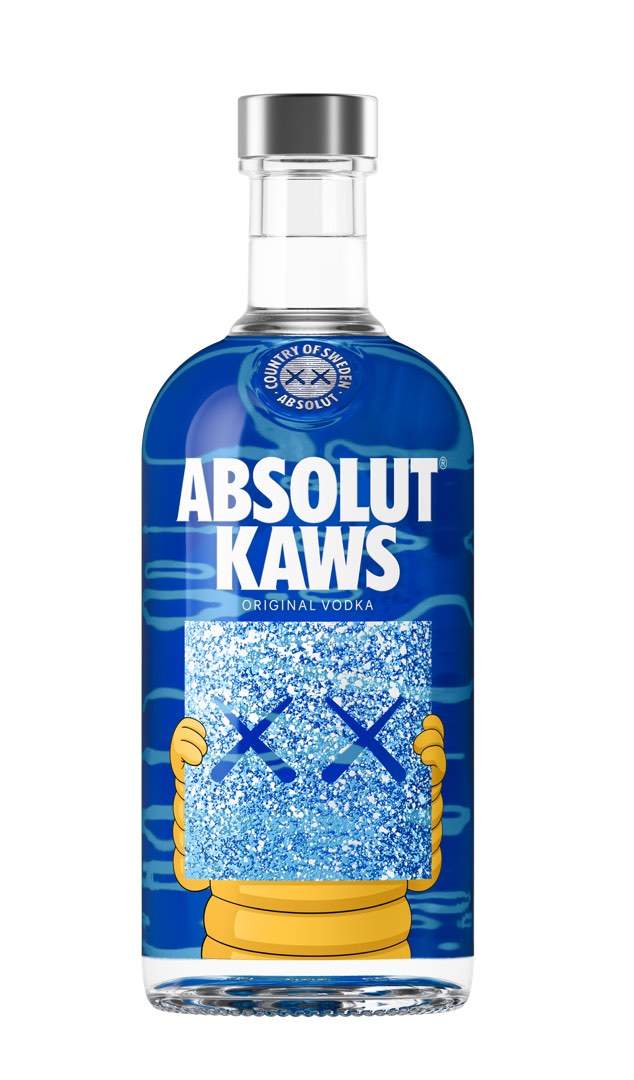 Vodka Wallet Absolut Vodka Kaws Limited Edition, Food & Drinks, Beverages on Carousell