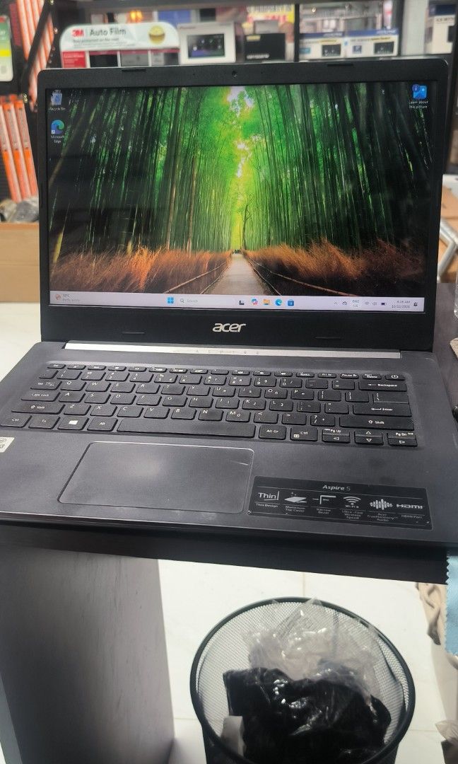 Acer Aspire 5 A514-53-39QP (Category: Laptops & Notebooks) located in Carmona. Submitted by kyledreyzeus (Listing ID 1469630367, Image 3). Description: Processor Intel Core i3-1005G1 CPU cores 2 cores, 4 threads CPU speed 1.20 GHz base, up to 3.40 GHz Graphics Intel UHD Graphics RAM 4GB DDR4, onboard Maximum RAM Up to 12GB, according to the listed SKU specifications SSD 128GB M.2 NVMe SSD HDD 1TB, 5,400 RPM Display 14-inch LED-backlit LCD Resolut