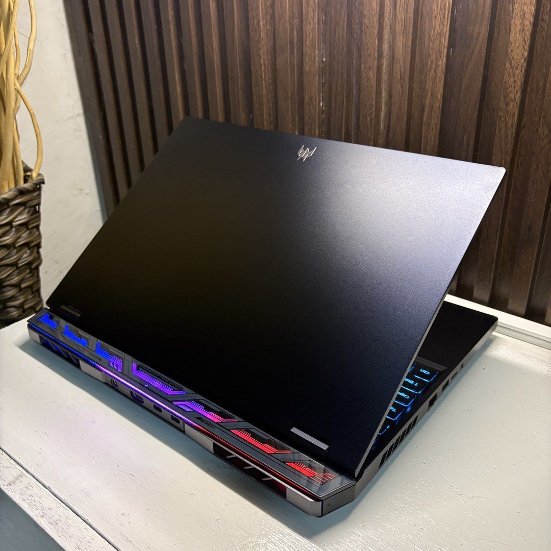 Acer Predator Helios 16 - I7 13th RTX 4060 (Category: Laptops & Notebooks) located in Manila. Submitted by ghelo23 (Listing ID 1469665061, Image 3). Description: ACER PREDATOR HELIOS 16 📍SPECS - CPU: Intel Core I7-13700HX - GPU: NVIDIA GeForce RTX 4060 8GB - Display: 16” 240HZ 2k WQXGA - Storage: 512GB nvme ssd (Upgradable) - RAM: 16GB DDR5 (Upgradable) - Minor dents sa corners - Good Condition - Good for Heavy Gaming and Editing 📍INCLUSION - O