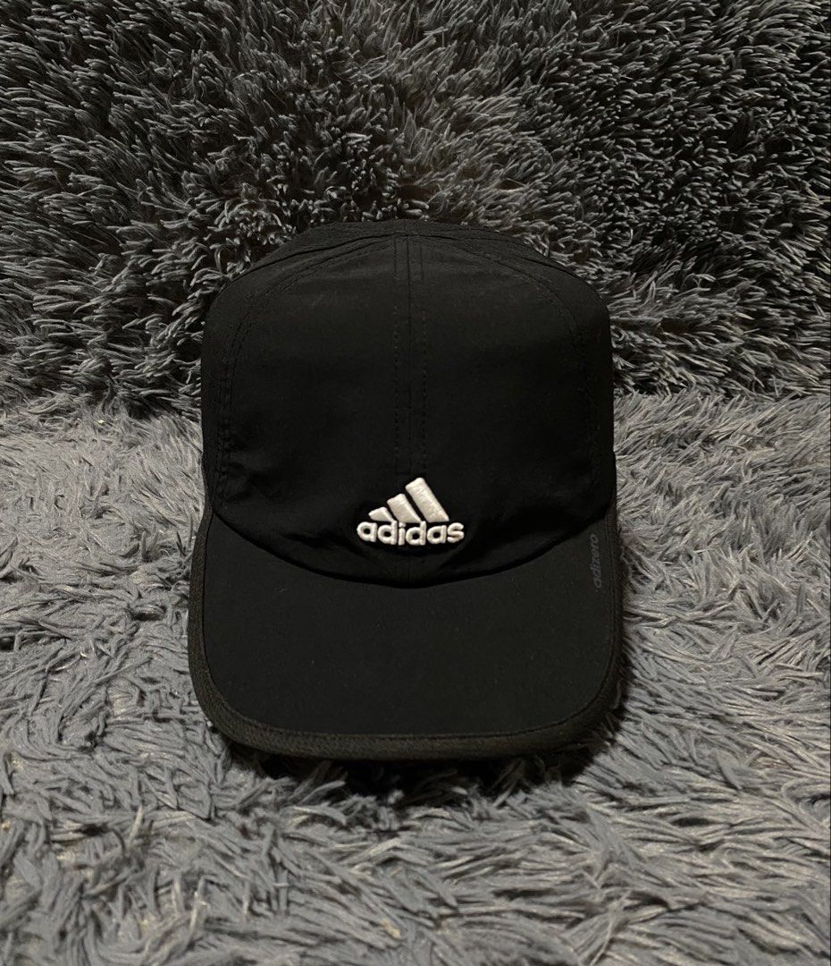 Adidas Adizero lightweight running cap (Category: Announcements) located in Pozorrubio. Submitted by thrifttownph (Listing ID 1469592305, Image 2). Description: Adidas Adizero lightweight running cap One size fits most 87% polyester 13% spandex No issues Color rate:9:7/10 Good condition Price:📨📥 Loc:Pangasinan 📌.