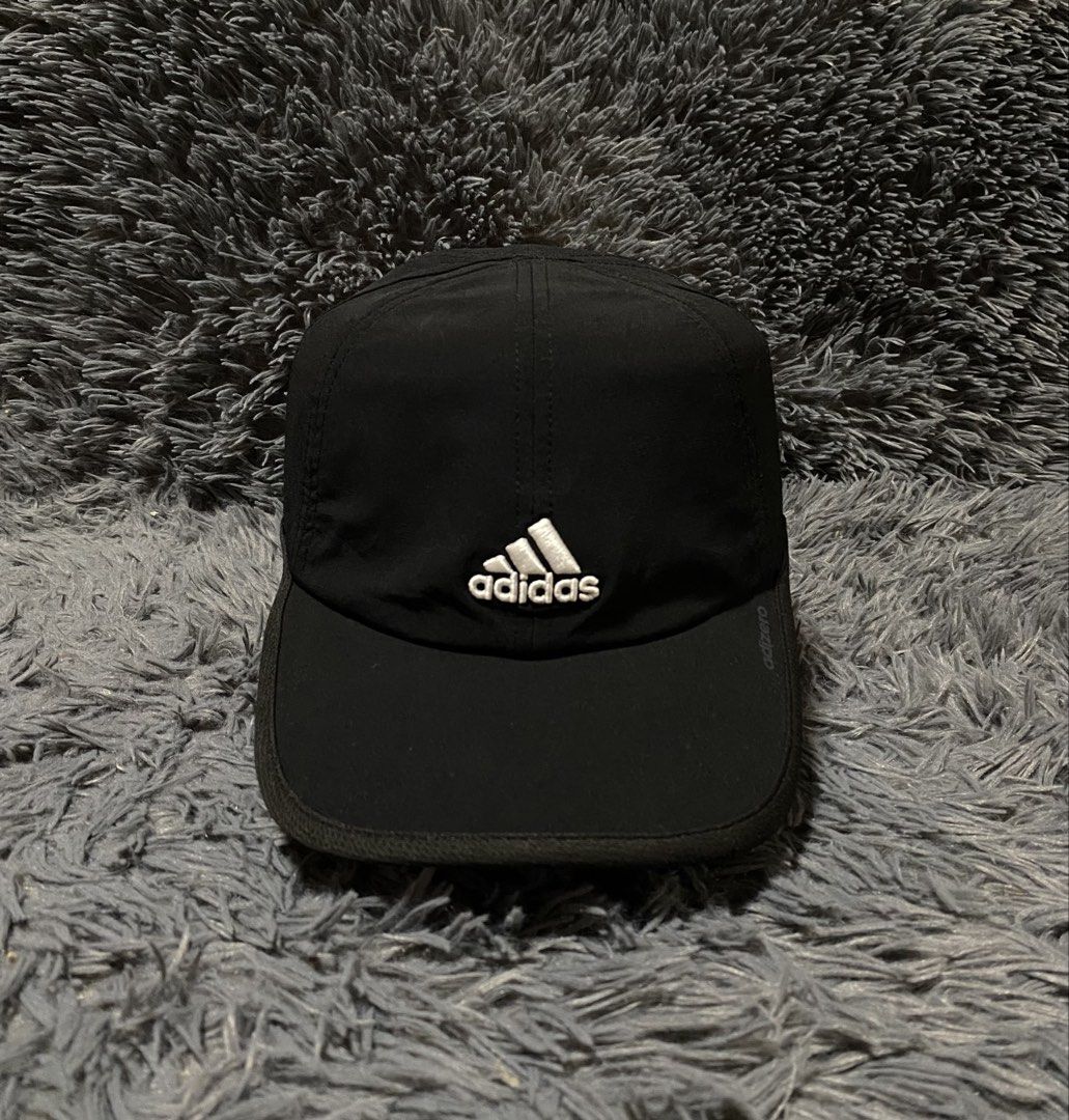 Adidas Adizero lightweight running cap (Category: Announcements) located in Pozorrubio. Submitted by thrifttownph (Listing ID 1469592305, Image 1). Description: Adidas Adizero lightweight running cap One size fits most 87% polyester 13% spandex No issues Color rate:9:7/10 Good condition Price:📨📥 Loc:Pangasinan 📌.