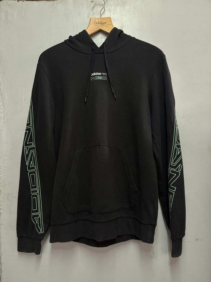 Adidas Neo Pullover Hoodie (Category: Hoodies) located in Tacurong. Submitted by kmthrift19 (Listing ID 1469692429, Image 1). Description: Dimes: W20×L27 ‎Size on tag: Medium ‎Condition: 9/10 ‎Issue: None.