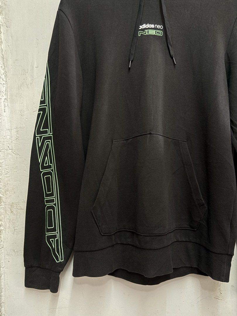 Adidas Neo Pullover Hoodie (Category: Hoodies) located in Tacurong. Submitted by kmthrift19 (Listing ID 1469692429, Image 2). Description: Dimes: W20×L27 ‎Size on tag: Medium ‎Condition: 9/10 ‎Issue: None.