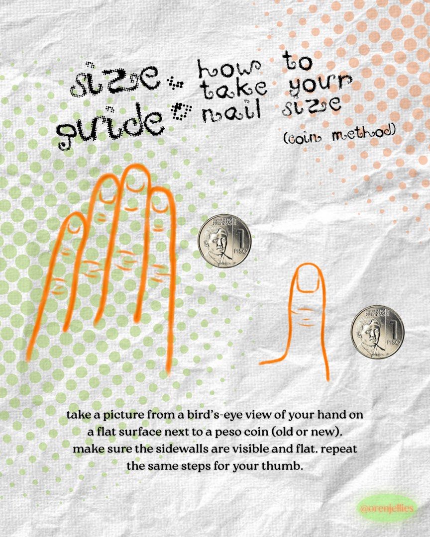 AINT IN LA! Adéla inspired press-ons (Category: Hands & Nails) located in San Fernando. Submitted by 333des (Listing ID 1469583010, Image 2). Description: DO NOT STEAL MY DESIGNS Handmade press-on nails ₱200 for any design -Size: Medium almond - Sizing guide included in photos. Please read product description properly. - Gel polish, silver chrome, spider gel, charms, molding gels, 3d gel, wave gel, glitter cat eye gel please support me and my lit