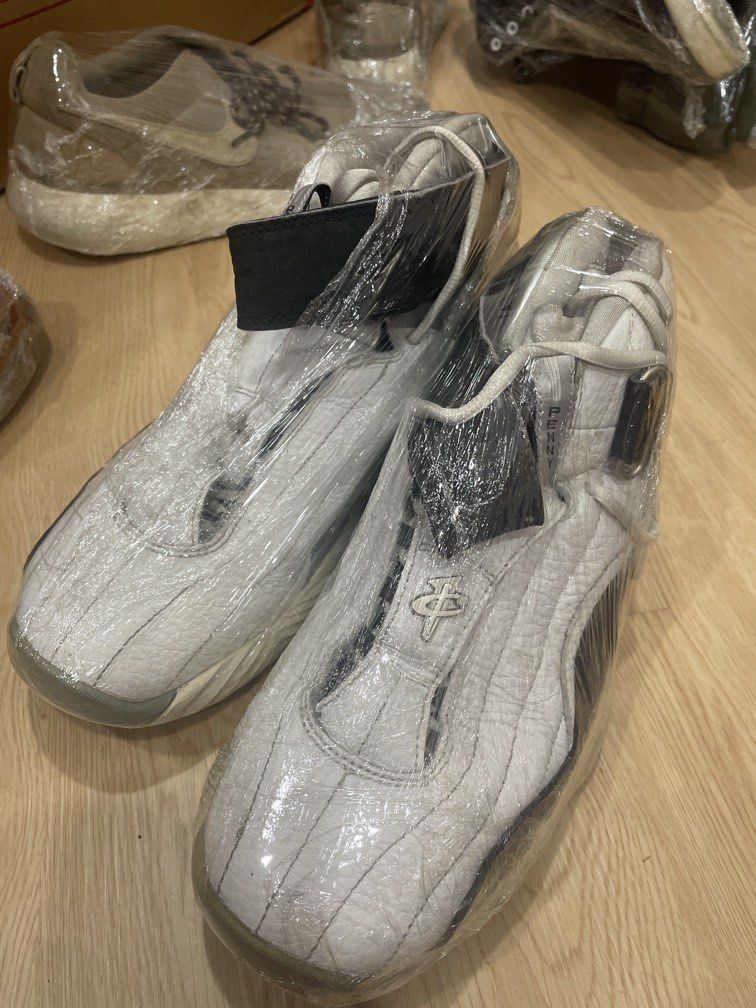Air Penny IV black white silver (Category: Sneakers) located in Manila. Submitted by bedlambuzz (Listing ID 1469675638, Image 2). Description: WYSIWYT USED AND ROCKED NO BOX WRAPPED FOR PROTECTION AND STORED WILL NOT UNWRAP FOR PICS.