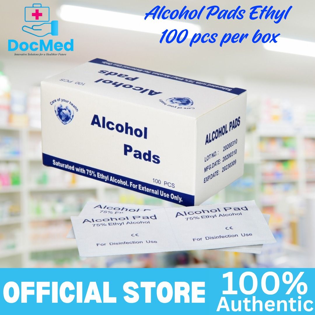 ALCOHOL PADS 100 PCS PER BOX (Category: Medical Supplies & Tools) located in Caloocan City. Submitted by zeezee.stone (Listing ID 1469644610, Image 2). Description: .