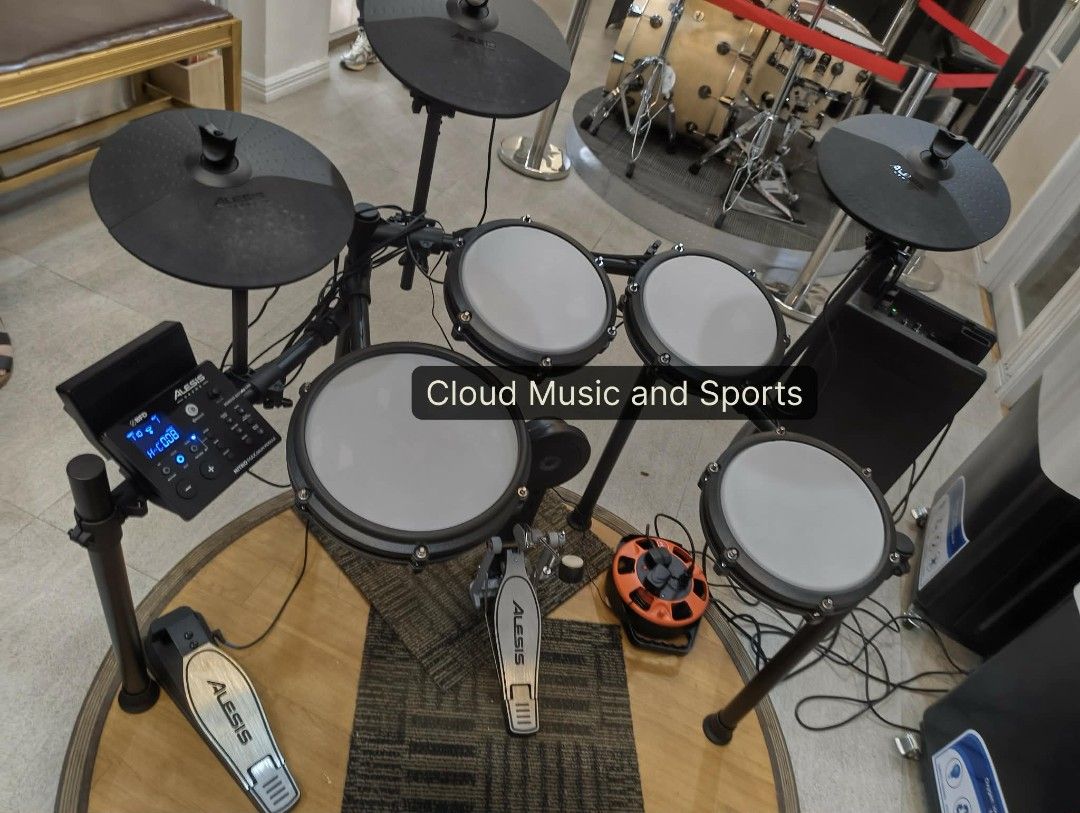 Alesis Nitro Max Electric Drumset (Category: Musical Instruments) located in Quezon City. Submitted by cloudmusicndsports (Listing ID 1469637929, Image 2). Description: alesis nitro max electric drumset brand new Cloud Music and Sports.