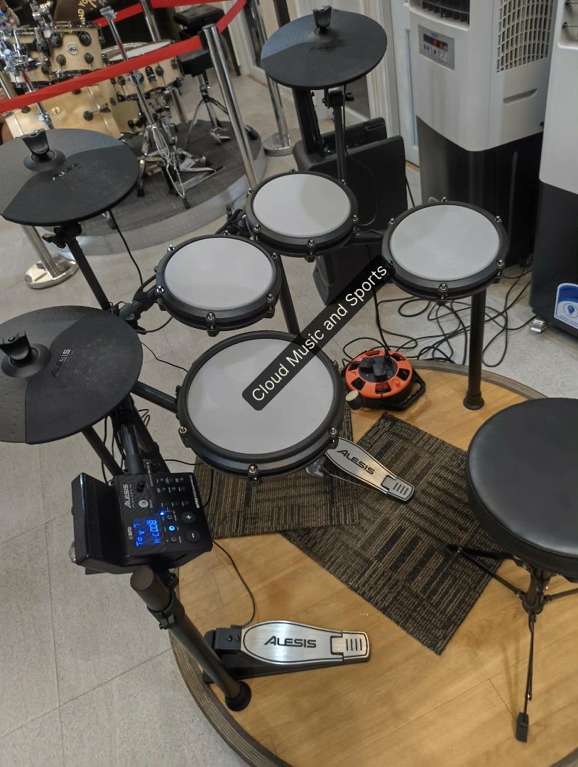 Alesis Nitro Max Electric Drumset (Category: Musical Instruments) located in Quezon City. Submitted by cloudmusicndsports (Listing ID 1469637929, Image 3). Description: alesis nitro max electric drumset brand new Cloud Music and Sports.
