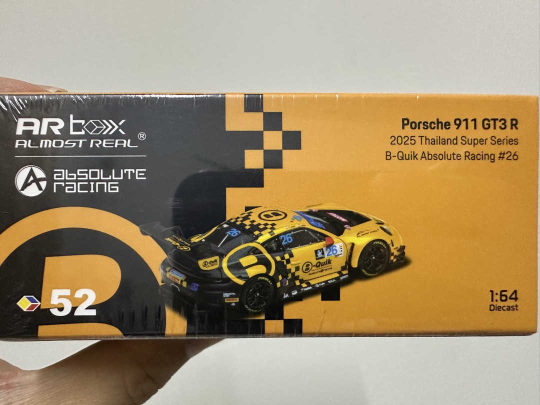 Almost Real 1:64 Porsche 911 GT3 R B-Quik Absolute Racing, Toys ...