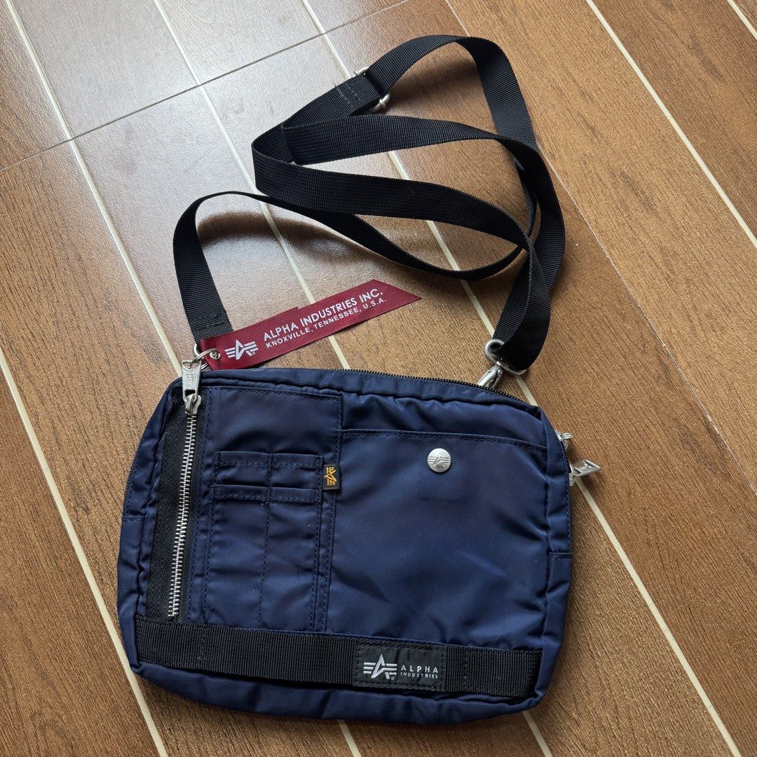 Alpha Industries Sling (Category: Sling Bags) located in Davao. Submitted by cmbs141022 (Listing ID 1469708573, Image 1). Description: Alpha Industries Sling Condition: 9/10 excellent DM to purchase!.