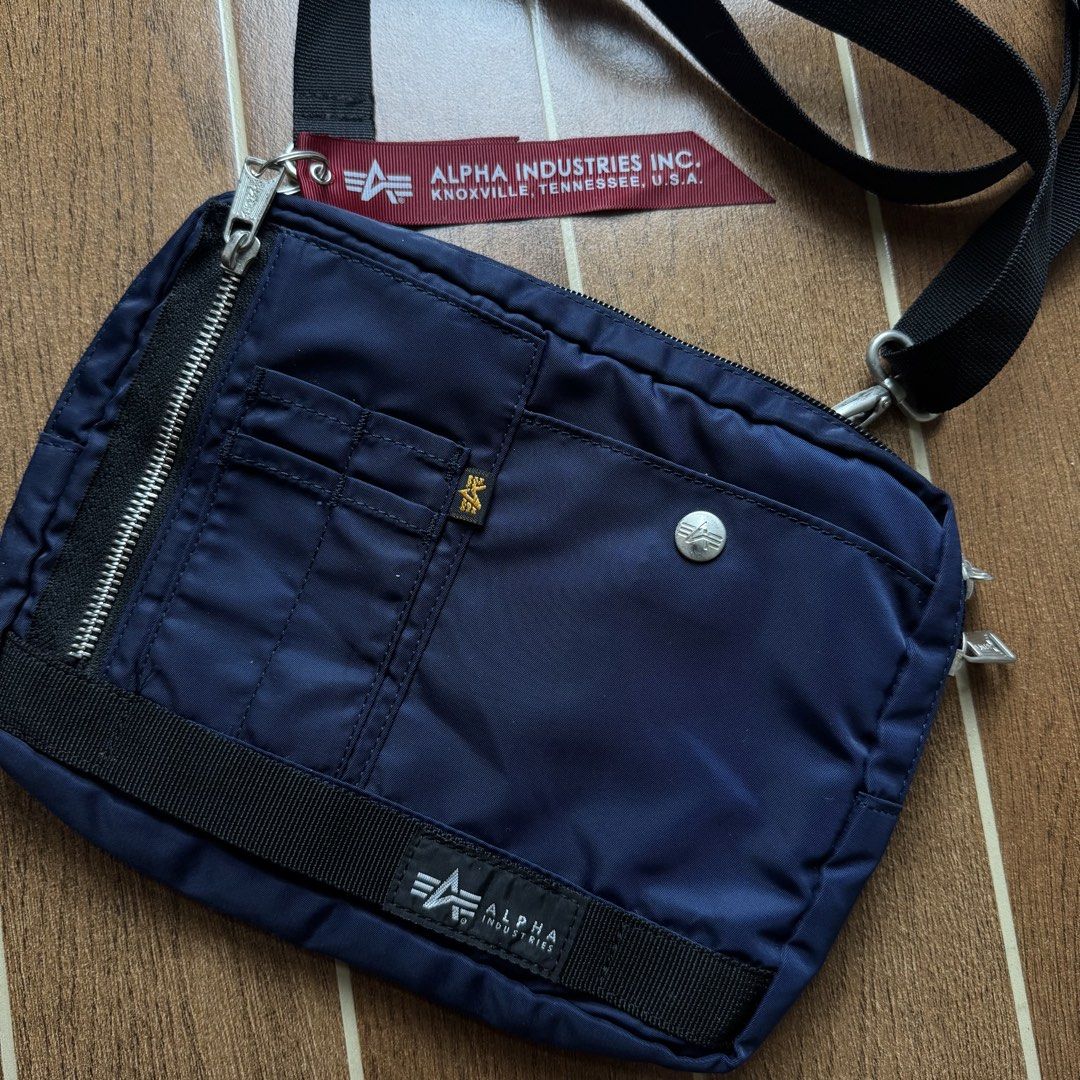 Alpha Industries Sling (Category: Sling Bags) located in Davao. Submitted by cmbs141022 (Listing ID 1469708573, Image 2). Description: Alpha Industries Sling Condition: 9/10 excellent DM to purchase!.