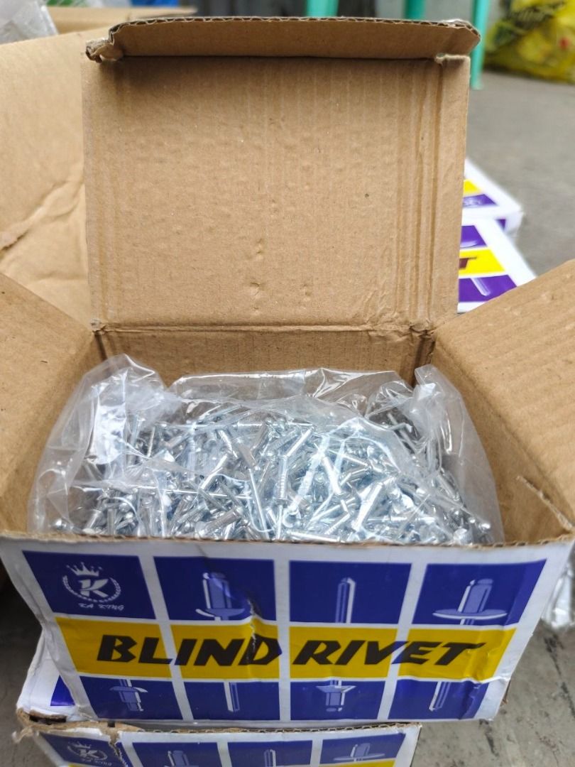 Aluminum Blind Rivet Specs: 1/8 x 1/2 (Category: Everything Else Others) located in Manila. Submitted by 09171479278_elsie. (Listing ID 1469635844, Image 2). Description: Aluminum Blind Rivet Specs: 1/8 x 1/2.