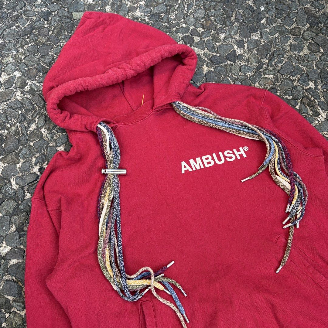 Ambush Multi Cord Hoodie (Category: Coats, Jackets and Outerwear) located in Manila. Submitted by stablesource (Listing ID 1469678660, Image 2). Description: Ambush Multi Cord Hoodie Size 4 Dimension: 23 Width 28 Length Needwash Kindly Check All Details Before Purchase🤝.