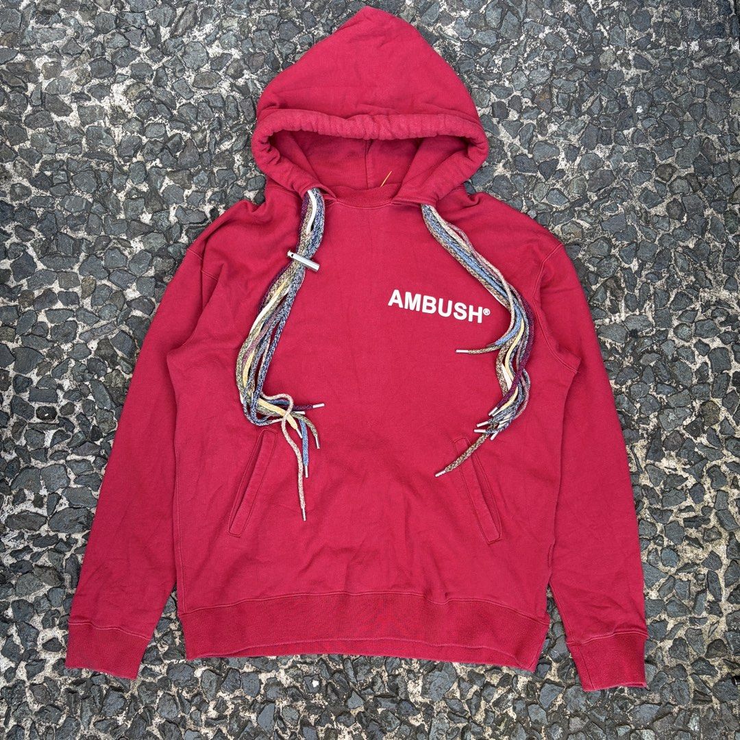 Ambush Multi Cord Hoodie (Category: Coats, Jackets and Outerwear) located in Manila. Submitted by stablesource (Listing ID 1469678660, Image 1). Description: Ambush Multi Cord Hoodie Size 4 Dimension: 23 Width 28 Length Needwash Kindly Check All Details Before Purchase🤝.