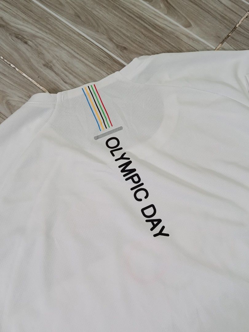 ANTA OLYMPIC DAY DRIFIT TSHIRT (freeshipping) (Category: Activewear) located in Quezon City. Submitted by gyl-stop (Listing ID 1469649772, Image 3). Description: free shipping 24.5x 29.5 excellent condi cr: 9.5/10 issue: none.