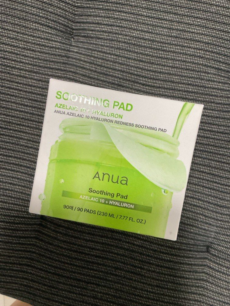 Anua Soothing Pad (Category: Face Care) located in Quezon City. Submitted by lightly_loved (Listing ID 1469606551, Image 1). Description: Brand new Sealed See photos for exp.