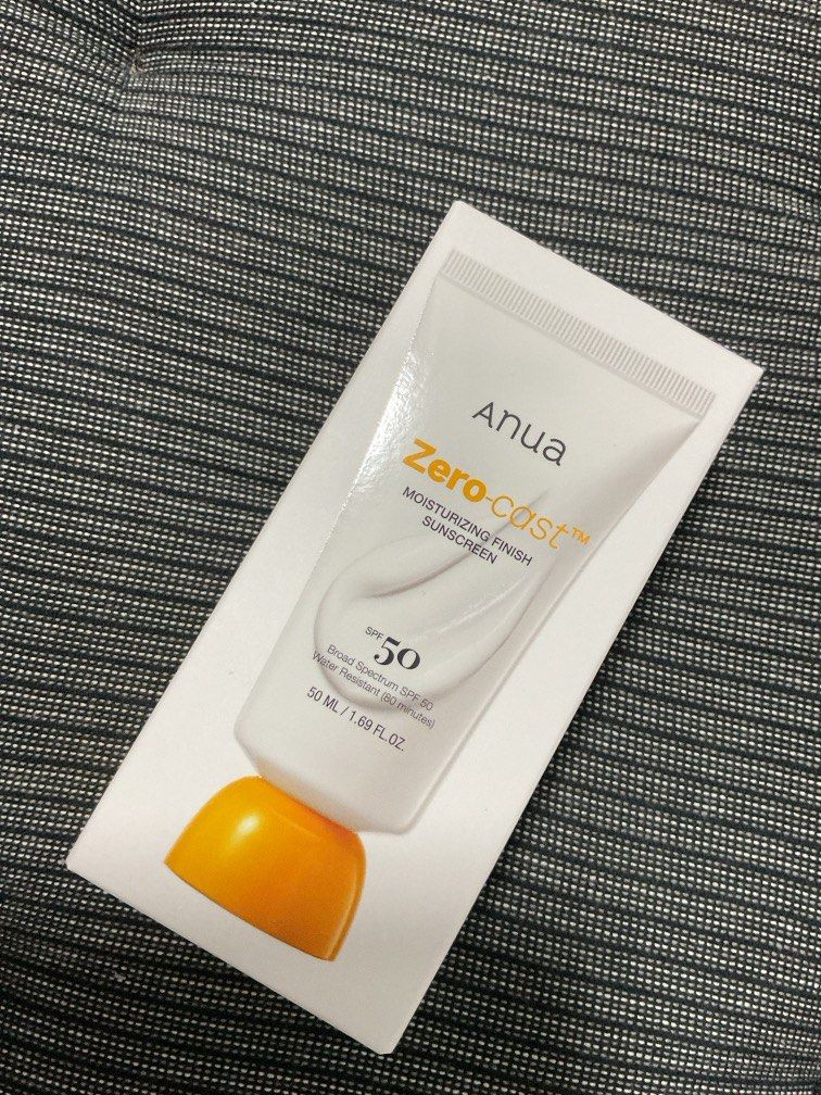 Anua Zero Cast Sunscreen (Category: Face Care) located in Quezon City. Submitted by lightly_loved (Listing ID 1469604737, Image 1). Description: Brand new Sealed See photo for expiration.