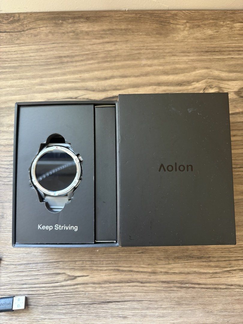 Aolon Tetra 4 (Category: Wearables & Smart Watches) located in Legazpi City. Submitted by dauthenticlooters (Listing ID 1469729758, Image 1). Description: USED ONCE RFS: already got my Garmin! NEGOTIABLE .