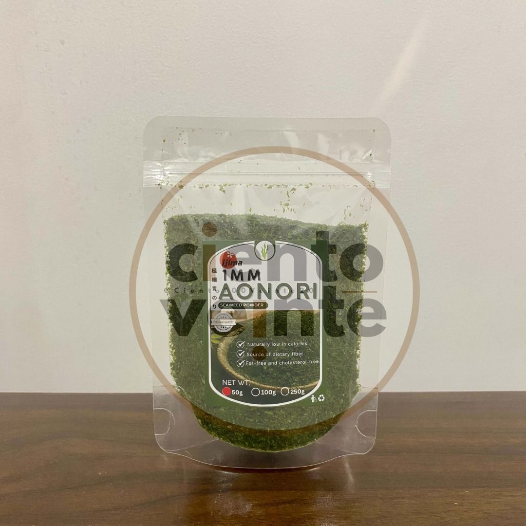 Aonori Seaweed Powder (Category: Other Food & Drinks) located in Manila. Submitted by ciento100veinte20 (Listing ID 1469619355, Image 1). Description: ITEM: Aonori Seaweed Powder ORIGIN: Japan STOCK: 1,000 WHOLESALE: PM to join our Resellers Group. Open for Drop Shipping. Location: Sta. Ana Manila Mode of Delivery: Lalamove or Tiktok Parcel Checkout MOP: GCASH OR BPI Description: 🌿 Aonori Seaweed Powder – Japan – Finely powdered Japanese seaweed