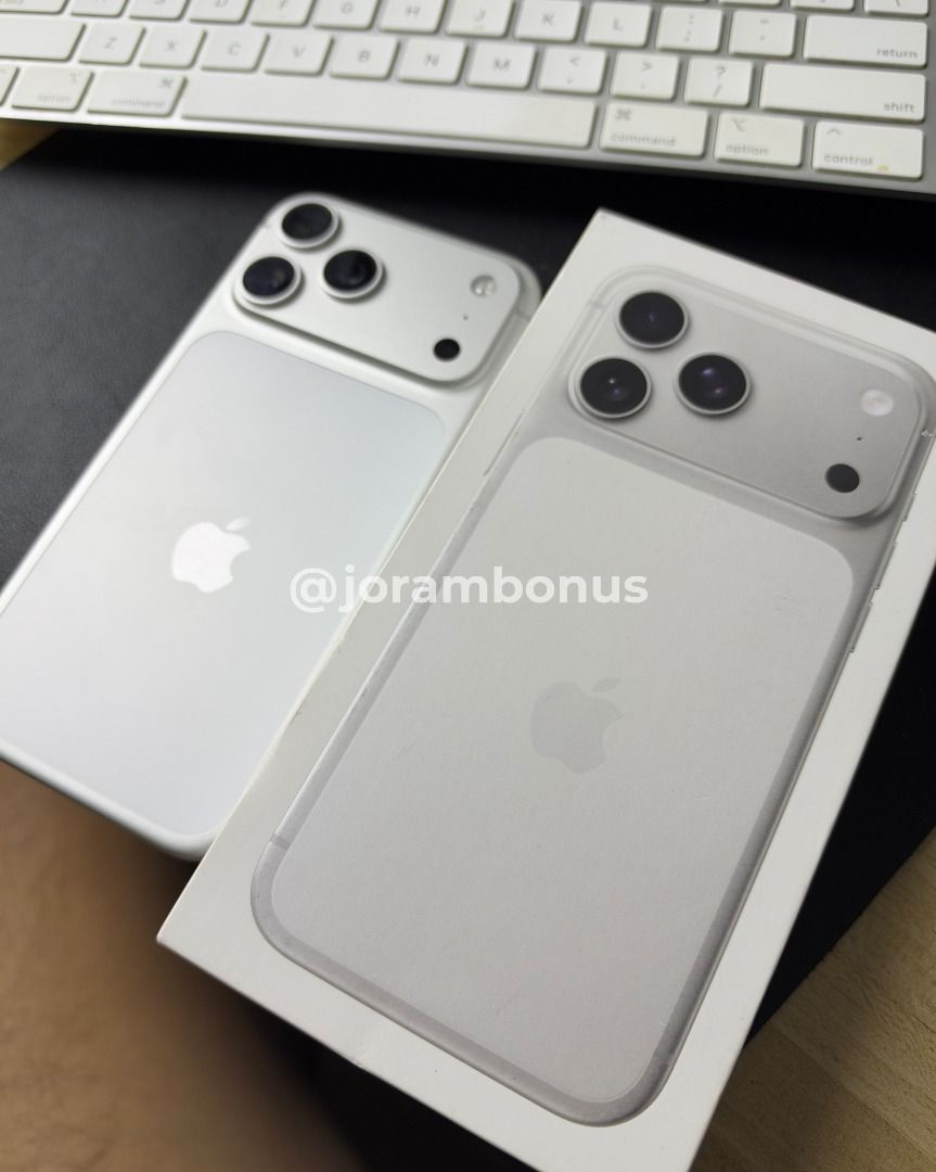 Apple iPhone 17 Pro Max Silver 2TB (Nov 2025 - Beyond The Box) (Category: iPhone 17 Series) located in Taguig. Submitted by bonusjoram (Listing ID 1469709515, Image 2). Description: iPhone 17 Pro Max 2TB (Local Unit - Beyond The Box) RFS: Upgraded to iPhone 18 Pro Max. Selling my pre-loved iPhone 17 Pro Max with a massive 2TB storage capacity. This was purchased locally at Beyond The Box in November 2025. The device is exceptionally well-maintain