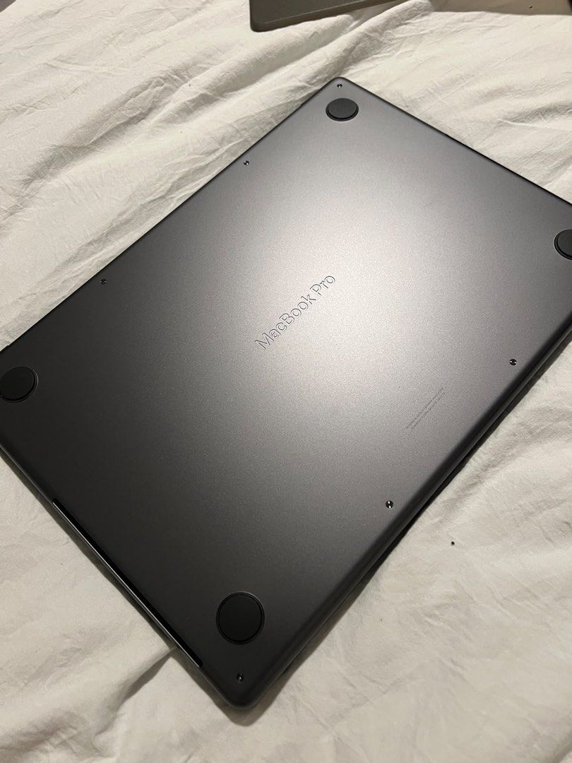 Apple MacBook Pro M3 Pro Space Black (Category: Laptops & Notebooks) located in Taguig. Submitted by laizarecuerdo (Listing ID 1469617202, Image 2). Description: 💻 FOR SALE: MacBook Pro M3! ✨ 📌 Specifications: Model: MacBook Pro M3 Memory: 18GB Storage: 512GB macOS: Sequoia Version 15.5 Serial Number: C6L0QO2F7D Color: Space Black Orig Price: ₱104k selling for ₱87,000 With original charger with cover and case original from US..