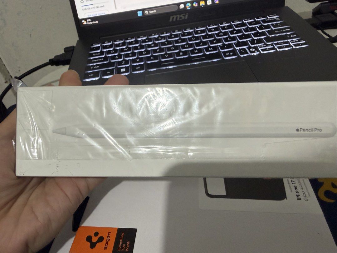Apple Pencil Pro (Category: Other Mobile & Gadget Accessories) located in Caloocan City. Submitted by melodyzafe77776 (Listing ID 1469677284, Image 1). Description: Brand new and sealed Apple Pencil Pro Meet up at SM Grand Central / SM Sangandaan / Fishermall QC/ SM North / Trinoma.