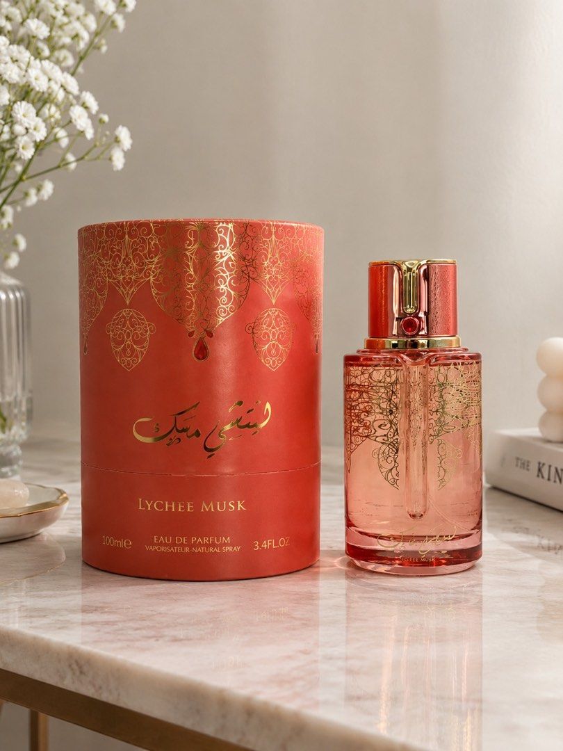 ARABIYAT PRESTIGE LYCHEE MUSK (Category: Fragrance & Deodorants) located in Quezon City. Submitted by purpleporcupine (Listing ID 1469694277, Image 1). Description: *Dupe of Kayali Sparkling Lychee - Full Presentation. -Few Sprays Missing/100ml -RFS: Streamlining my Collection .