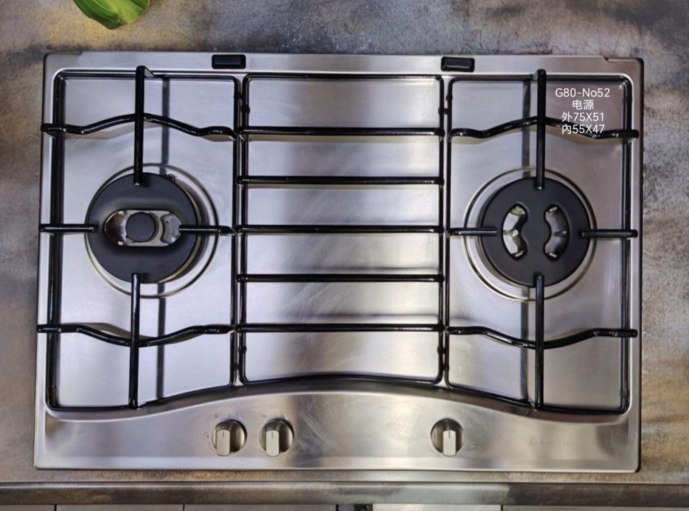 Ariston (PC720RTX) Stainless Steel Gas cooker Hob (Reconditioned set ...