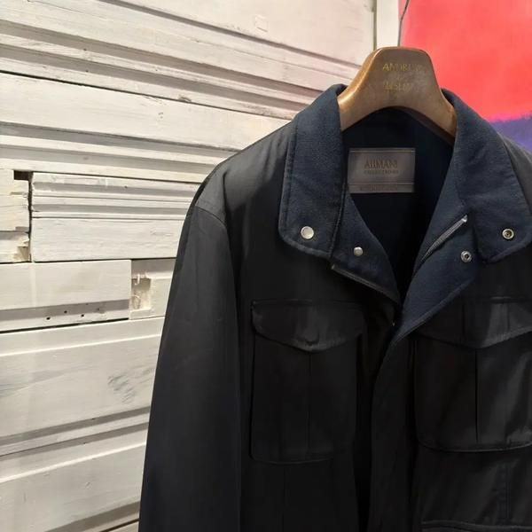 ARMANI Utility Jacket Men's 100, Men's Fashion, Coats, Jackets and ...