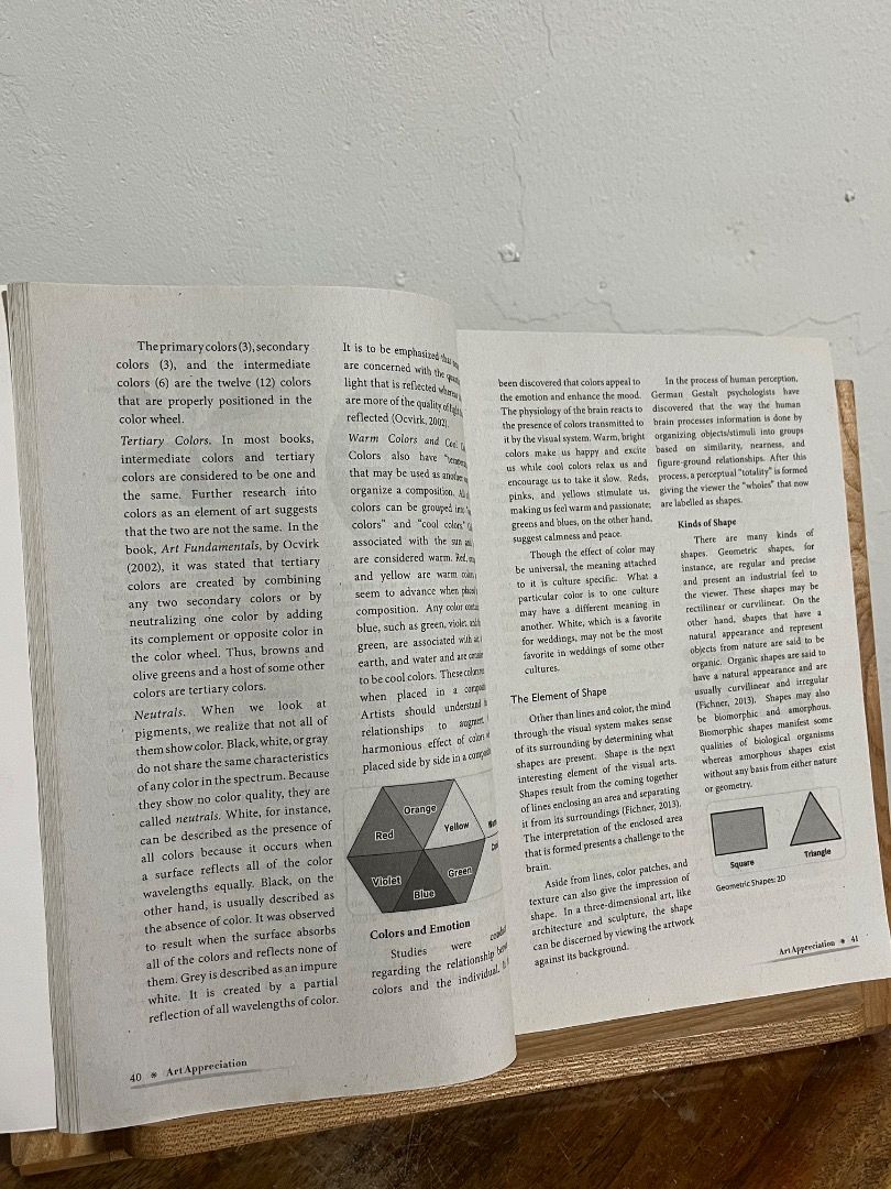 Art Appreciation Textbook | 2019 Edition (Category: Textbooks) located in Cabuyao City. Submitted by rdtrmt (Listing ID 1469757791, Image 2). Description: - Title: Art Appreciation (2019 Edition) - Authors: Wilson K. Panisan and co-authors - Publisher: Mutya Publishing House - Publishing Year: 2019 - Curriculum: CHED General Education compliant (stamp on cover) - Key Topics: Color theory, art history, and cultural appropriation - Format: Standard