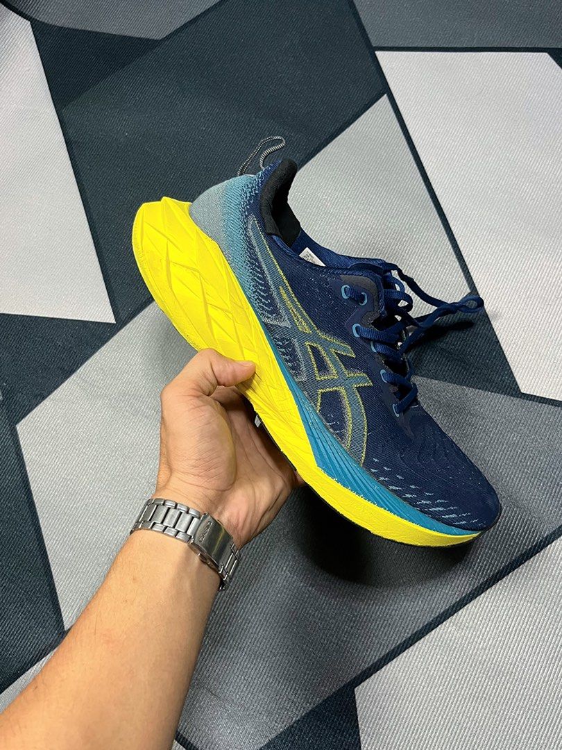 Asics NovaBlast 4 (Category: Casual Shoes) located in Butuan. Submitted by jacobfrost (Listing ID 1469723683, Image 1). Description: 9.5 us mens Excellent condition repaired sockline only Authentic.
