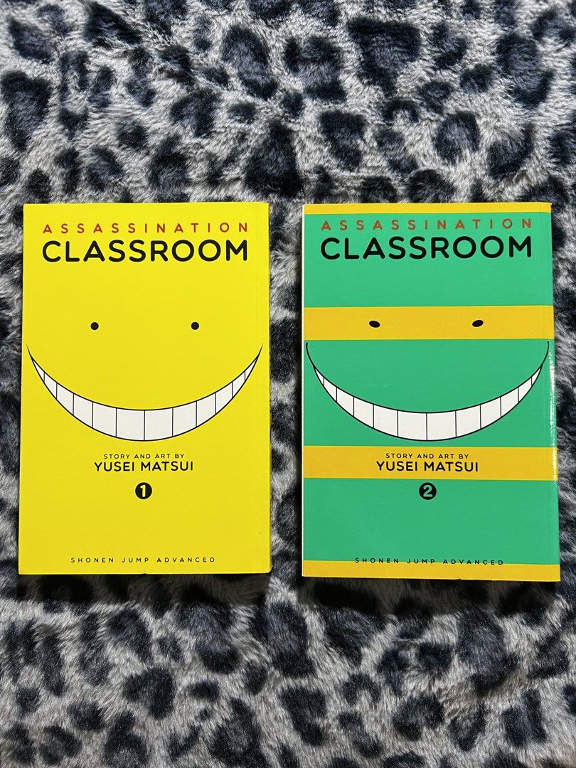 Assassination Classroom Volume 1 & 2 (Category: Comics & Manga) located in Quezon City. Submitted by lia_catlov3r (Listing ID 1469683210, Image 1). Description: — Bought in fully booked awhile back, kept on shelf lang — Can tingi but if getting both can give for 400 💸 mop: Gcash 🚗 mod: J&T, LBC, Same day delivery (Lalamove, grab) 🎵 Check my twt for proofs @hanniespresso 🎹 DM for questions! .