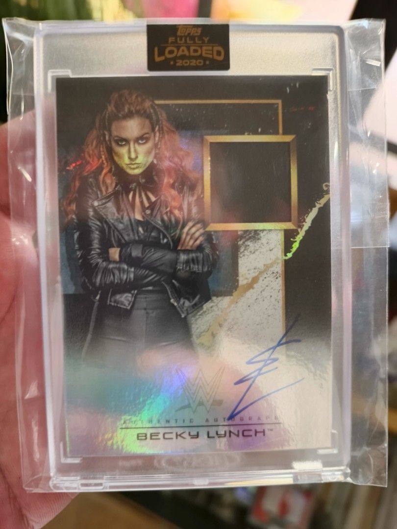 Assorted characters Rare (Category: Raw Singles) located in Manila. Submitted by jose.prats (Listing ID 1469610181, Image 1). Description: Becky Lynch Autographed and Relic #19/100 ‎BFab autographed #11/25 ‎Ludwig Kaiser #22/99 ‎Shawn Michaels Legends #01/25 ‎Upper deck Drax and Nebula Gear card.
