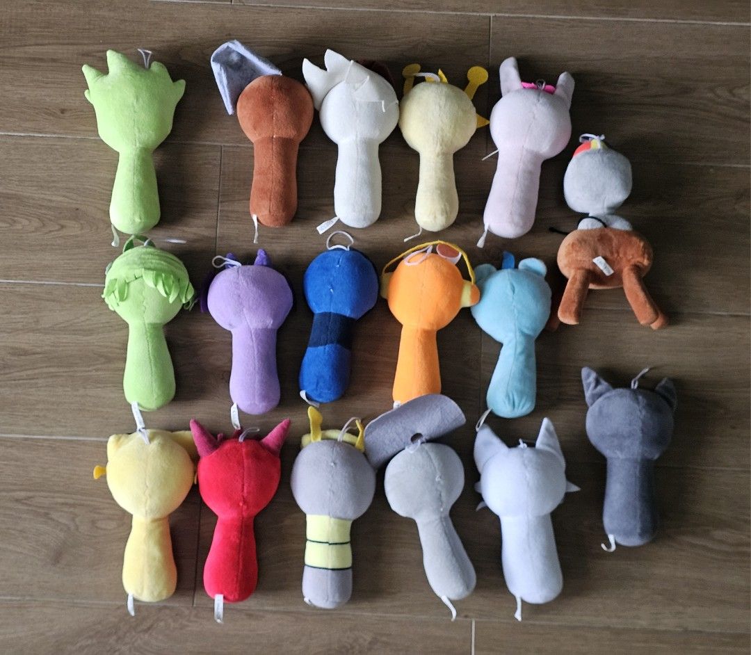 SPRUNKI Plushie Toy Lot (Category: Plushies & Soft Toys) located in Quezon City. Submitted by charliebrown_olx (Listing ID 1469614339, Image 2). Description: • Lot Price: P950.00 (17 pcs) • WYSIWYG • Sorry Last Price Already ▪︎ Pickup only at Obudan St Brgy Manresa QC (D.Tuazon St/Banawe St) ▪︎ Shipping thru J&T only ▪︎ GCash Payment TFL! (Digital Circus, Roblox, Minecraft).
