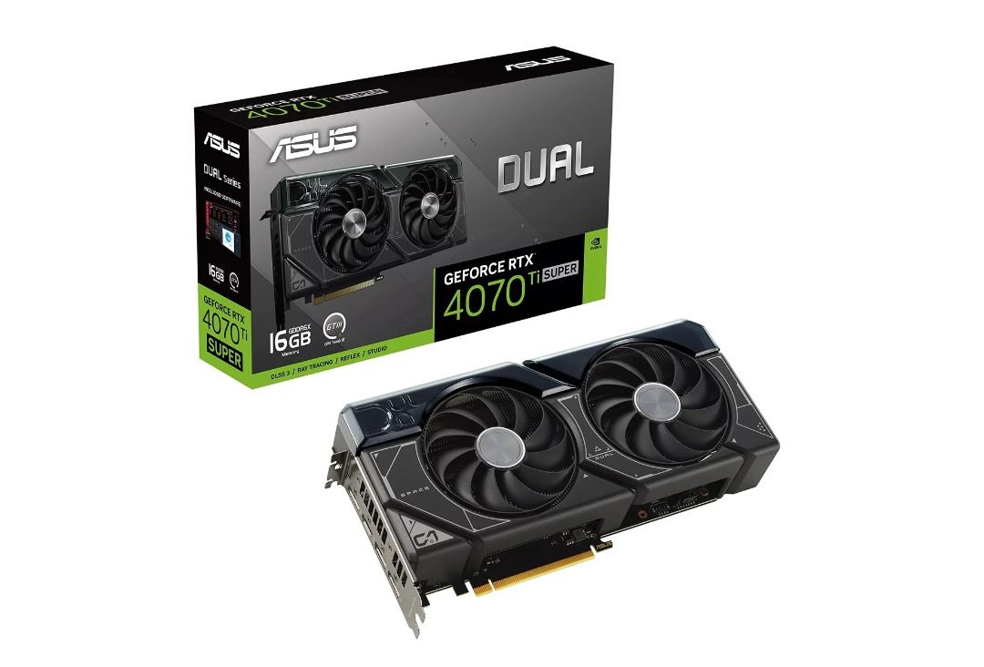 ASUS Dual GeForce RTX 4070 Ti SUPER OC Edition 16GB, Computers & Tech ...