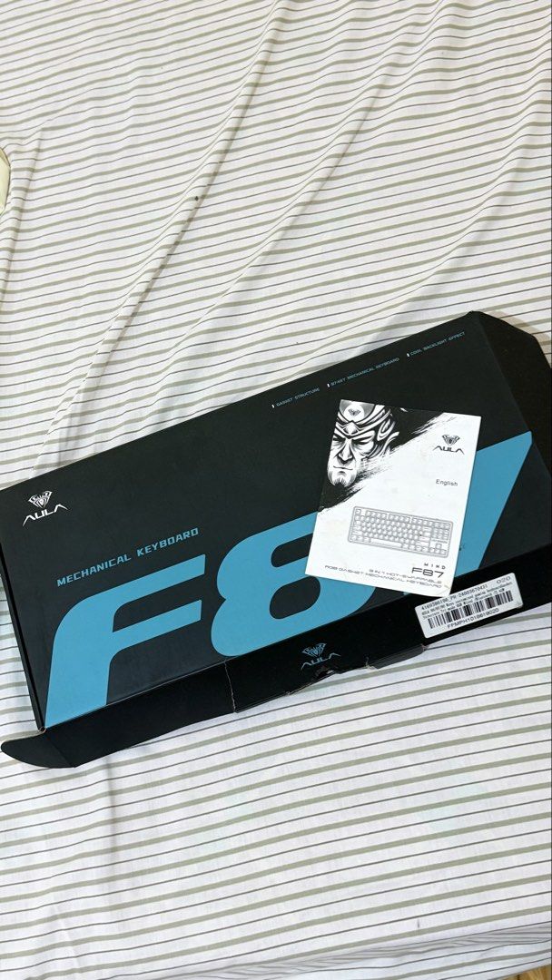 AULA F87 (Category: Computer Keyboard) located in Aritao. Submitted by jessvntg (Listing ID 1469695586, Image 1). Description: LIKE NEW USED IT ONCE LANG RFS: BIGAY NG EX.
