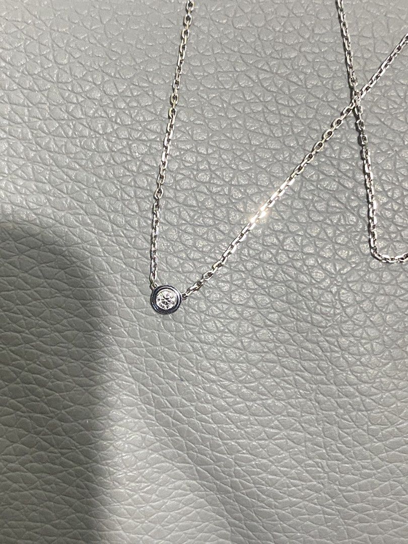 Auth CARTIER D'AMOUR, DIAMOND, MINI MODEL (Category: Necklaces) located in Quezon. Submitted by queenlux15 (Listing ID 1469614187, Image 3). Description: Authentic 💯 CARTIER D’AMOUR PENDANT, DIAMOND, MINI MODEL White gold Necklace only with provided box Cleaned at cartier GB.