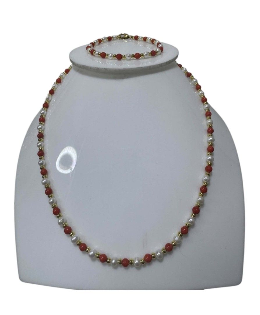 Authentic Fresh Water Pearl (Category: Announcements) located in Pasig City. Submitted by whitepearlph (Listing ID 1469574070, Image 1). Description: Authentic Fresh Water Pearl High quality 4mm size 5 micron setting No tarnish Hypoallergenic 17 inches Necklace with adjustable lock 7 inches bracelet with adjustable lock Naka-Sale na po ng 50% discount MODES OF PAYMENTS Gcash 09565613352 Transfer bank BPI.