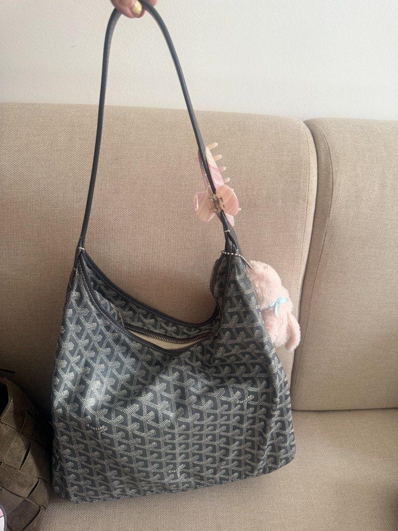 RUSH Authentic Goyard Boheme (Category: Luxury Bags & Wallets) located in Quezon City. Submitted by folkrory (Listing ID 1469642178, Image 1). Description: DO NOT BUY IF IN DOUBT - bought from second street SG back in 2023 - well-used but still so pretty !! - no inclusions already as was not expecting to sell (will provide a Gucci dust bag instead) - missing pouch (misplaced somewhere) hence selling really low kindly note that this is a personal 