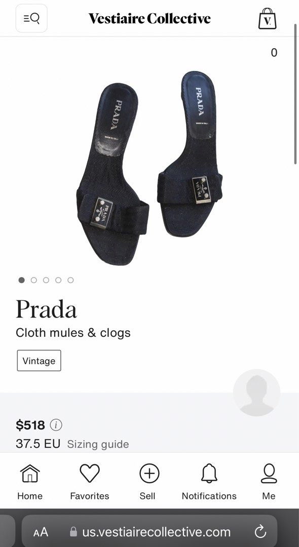 Authentic rare vintage prada heels (Category: Sneakers & Footwear) located in Apalit. Submitted by shopaholicdollie (Listing ID 1469742544, Image 1). Description: Authentic Willing to keep if unsold No issues just signs of use & needs cleaning Size 36 & half 24cm.