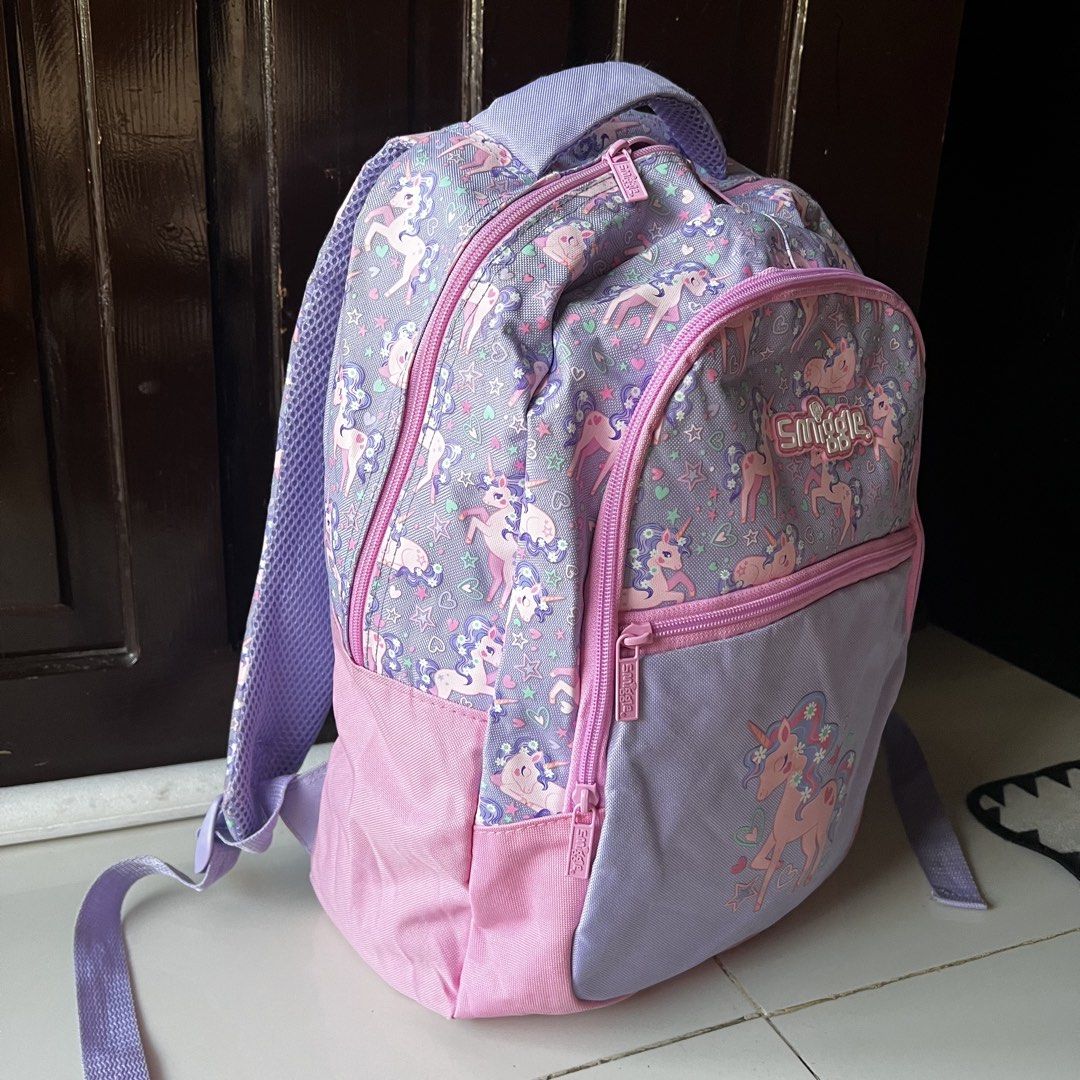 Authentic Smiggle backpack (Unicorn edition) (Category: Babies & Kids Fashion) located in Lapu Lapu. Submitted by momndeclutters (Listing ID 1469681857, Image 2). Description: .