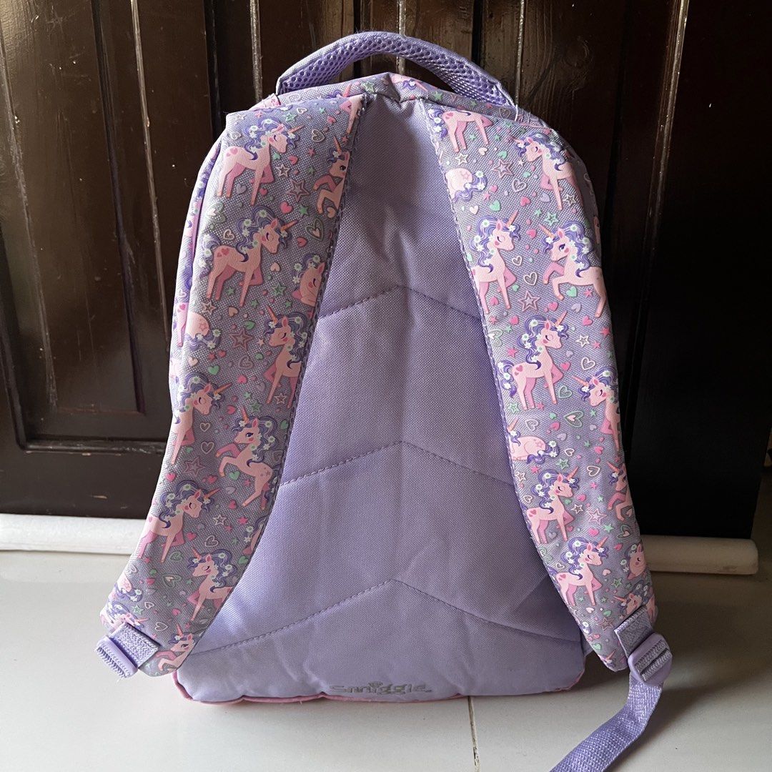 Authentic Smiggle backpack (Unicorn edition) (Category: Babies & Kids Fashion) located in Lapu Lapu. Submitted by momndeclutters (Listing ID 1469681857, Image 3). Description: .