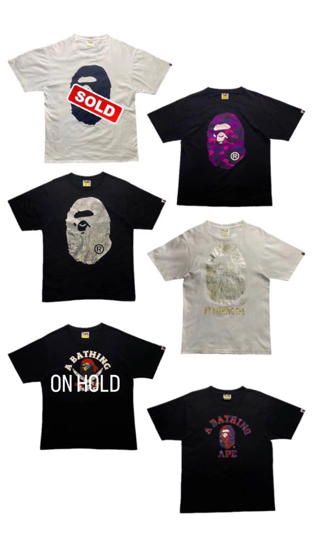 AVAILABLE BAPE SHIRT SIZE S-XL (Category: Tshirts & Polo Shirts ) located in Cabanatuan. Submitted by rmsdnl (Listing ID 1469659849, Image 2). Description: .